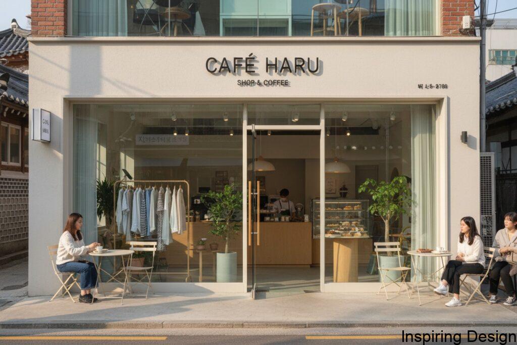 Front Retail Shop Korea style Cafe