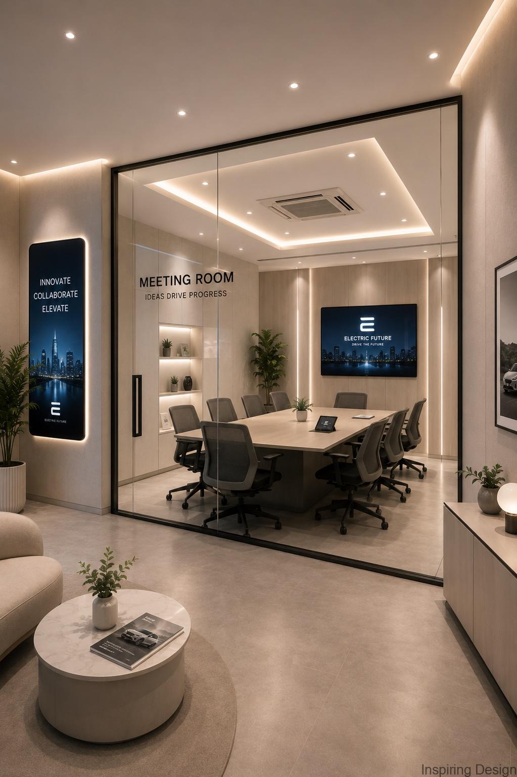 EV showroom meeting room