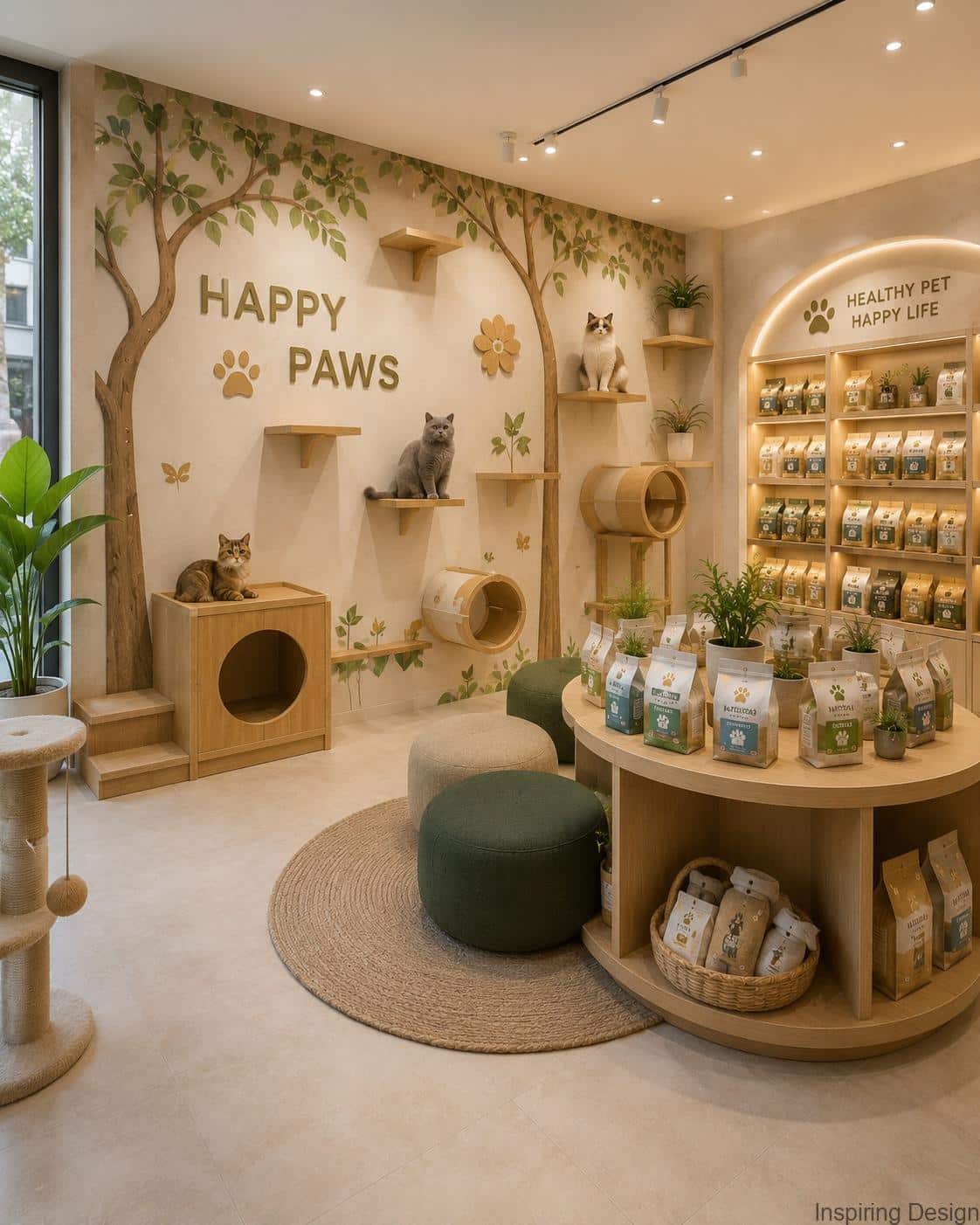 Pet Shop Cat Friendly Retail Design