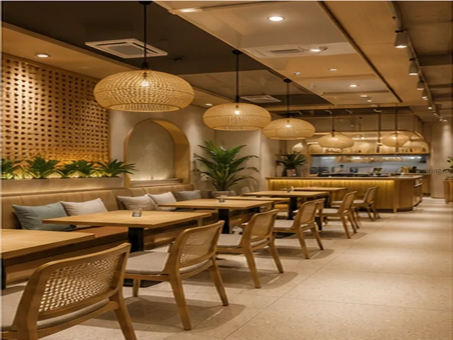 Restaurant and cafe renovation reference image